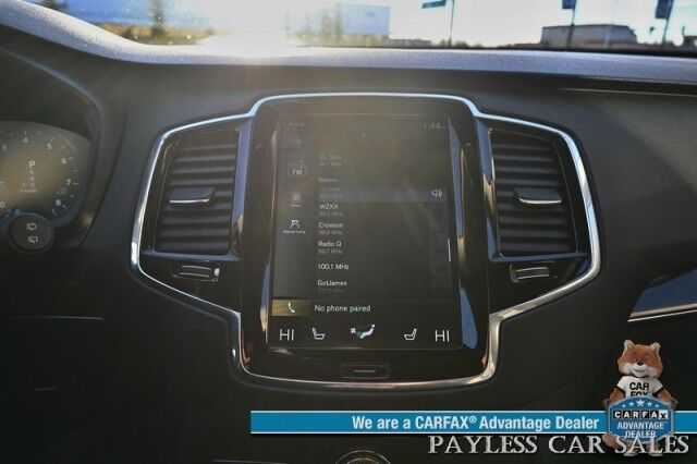 2017 Volvo XC90 Momentum Plus / AWD / Vision & Climate Pkg / Convenience Pkg / Power & Heated Leather Seats / Heated Steering Wheel / Panoramic Sunroof / NAV / Adaptive Cruise / Lane Depart & Blind Spot / 3rd Row / Seats 7 / 25 MPG Anchorage AK 2017 Volvo XC90 Momentum Plus / AWD / Vision & Climate Pkg / Convenience Pkg / Power & Heated Leather Seats / Heated Steering Wheel / Panoramic Sunroof / NAV / Adaptive Cruise / Lane Depart & Blind Spot / 3rd Row / Seats 7 / 25 MPG Anchorage AK