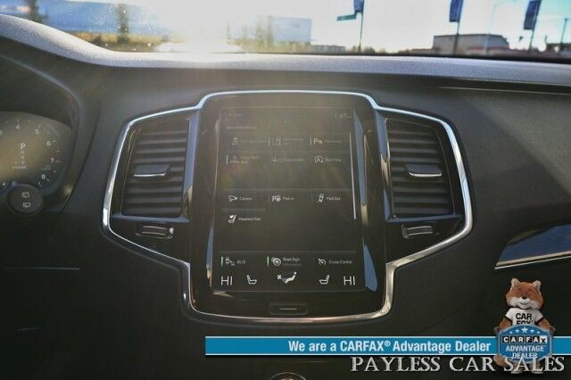 2017 Volvo XC90 Momentum Plus / AWD / Vision & Climate Pkg / Convenience Pkg / Power & Heated Leather Seats / Heated Steering Wheel / Panoramic Sunroof / NAV / Adaptive Cruise / Lane Depart & Blind Spot / 3rd Row / Seats 7 / 25 MPG Anchorage AK 2017 Volvo XC90 Momentum Plus / AWD / Vision & Climate Pkg / Convenience Pkg / Power & Heated Leather Seats / Heated Steering Wheel / Panoramic Sunroof / NAV / Adaptive Cruise / Lane Depart & Blind Spot / 3rd Row / Seats 7 / 25 MPG Anchorage AK