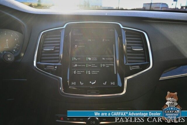 2017 Volvo XC90 Momentum Plus / AWD / Vision & Climate Pkg / Convenience Pkg / Power & Heated Leather Seats / Heated Steering Wheel / Panoramic Sunroof / NAV / Adaptive Cruise / Lane Depart & Blind Spot / 3rd Row / Seats 7 / 25 MPG Anchorage AK 2017 Volvo XC90 Momentum Plus / AWD / Vision & Climate Pkg / Convenience Pkg / Power & Heated Leather Seats / Heated Steering Wheel / Panoramic Sunroof / NAV / Adaptive Cruise / Lane Depart & Blind Spot / 3rd Row / Seats 7 / 25 MPG Anchorage AK