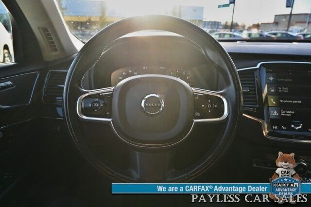 2017 Volvo XC90 Momentum Plus / AWD / Vision & Climate Pkg / Convenience Pkg / Power & Heated Leather Seats / Heated Steering Wheel / Panoramic Sunroof / NAV / Adaptive Cruise / Lane Depart & Blind Spot / 3rd Row / Seats 7 / 25 MPG Anchorage AK 2017 Volvo XC90 Momentum Plus / AWD / Vision & Climate Pkg / Convenience Pkg / Power & Heated Leather Seats / Heated Steering Wheel / Panoramic Sunroof / NAV / Adaptive Cruise / Lane Depart & Blind Spot / 3rd Row / Seats 7 / 25 MPG Anchorage AK