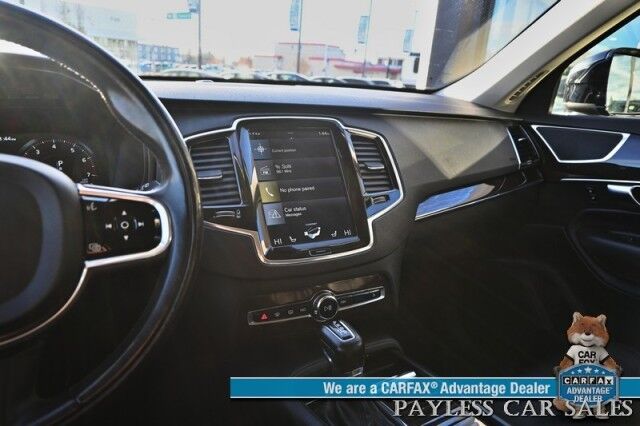 2017 Volvo XC90 Momentum Plus / AWD / Vision & Climate Pkg / Convenience Pkg / Power & Heated Leather Seats / Heated Steering Wheel / Panoramic Sunroof / NAV / Adaptive Cruise / Lane Depart & Blind Spot / 3rd Row / Seats 7 / 25 MPG Anchorage AK 2017 Volvo XC90 Momentum Plus / AWD / Vision & Climate Pkg / Convenience Pkg / Power & Heated Leather Seats / Heated Steering Wheel / Panoramic Sunroof / NAV / Adaptive Cruise / Lane Depart & Blind Spot / 3rd Row / Seats 7 / 25 MPG Anchorage AK