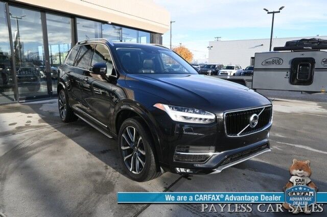 2017 Volvo XC90 Momentum Plus / AWD / Vision & Climate Pkg / Convenience Pkg / Power & Heated Leather Seats / Heated Steering Wheel / Panoramic Sunroof / NAV / Adaptive Cruise / Lane Depart & Blind Spot / 3rd Row / Seats 7 / 25 MPG Anchorage AK 2017 Volvo XC90 Momentum Plus / AWD / Vision & Climate Pkg / Convenience Pkg / Power & Heated Leather Seats / Heated Steering Wheel / Panoramic Sunroof / NAV / Adaptive Cruise / Lane Depart & Blind Spot / 3rd Row / Seats 7 / 25 MPG Anchorage AK