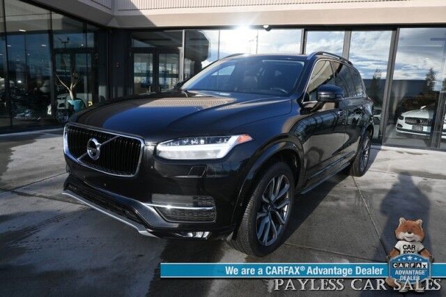 2017 Volvo XC90 Momentum Plus / AWD / Vision & Climate Pkg / Convenience Pkg / Power & Heated Leather Seats / Heated Steering Wheel / Sunroof / NAV / Adaptive Cruise / Lane Depart & Blind Spot / 3rd Row / Seats 7 / 25 MPG Anchorage AK 2017 Volvo XC90 Momentum Plus / AWD / Vision & Climate Pkg / Convenience Pkg / Power & Heated Leather Seats / Heated Steering Wheel / Sunroof / NAV / Adaptive Cruise / Lane Depart & Blind Spot / 3rd Row / Seats 7 / 25 MPG Anchorage AK