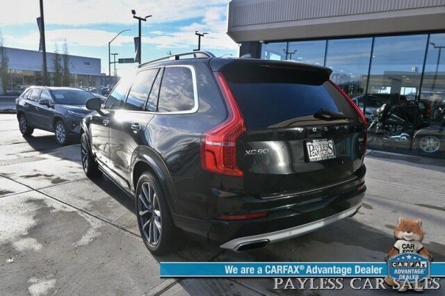 2017 Volvo XC90 Momentum Plus / AWD / Vision & Climate Pkg / Convenience Pkg / Power & Heated Leather Seats / Heated Steering Wheel / Sunroof / NAV / Adaptive Cruise / Lane Depart & Blind Spot / 3rd Row / Seats 7 / 25 MPG Anchorage AK 2017 Volvo XC90 Momentum Plus / AWD / Vision & Climate Pkg / Convenience Pkg / Power & Heated Leather Seats / Heated Steering Wheel / Sunroof / NAV / Adaptive Cruise / Lane Depart & Blind Spot / 3rd Row / Seats 7 / 25 MPG Anchorage AK
