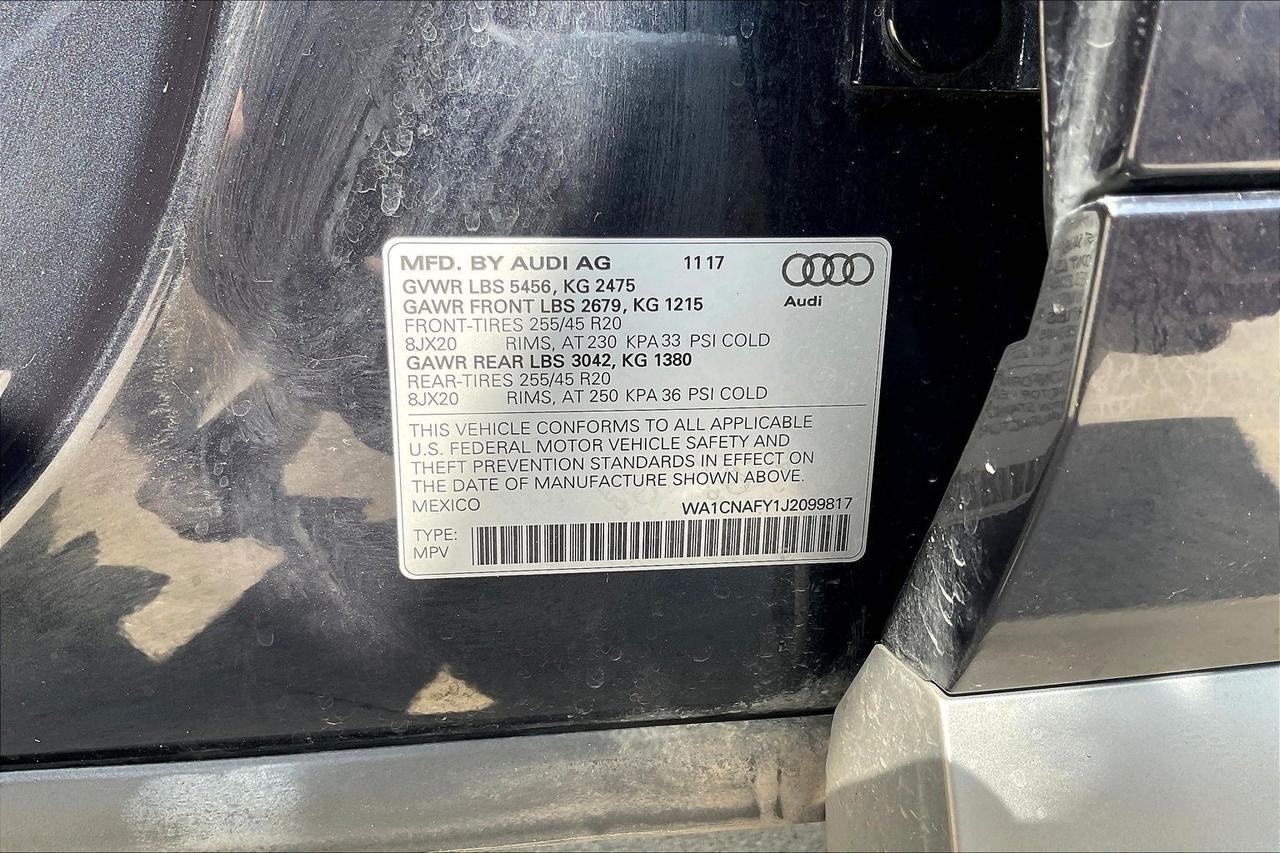 2018 AUDI Q5 PRESTIGE Houston TX