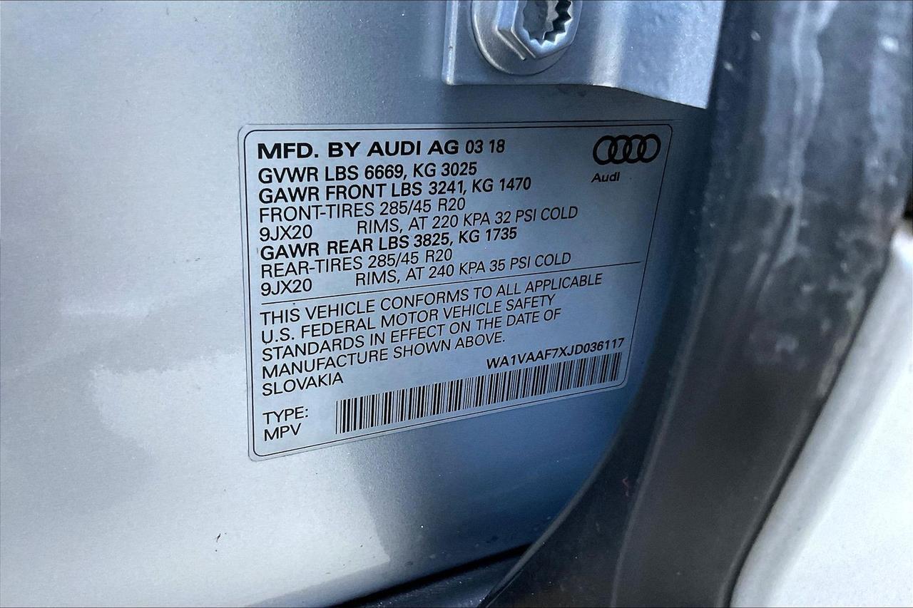 2018 AUDI Q7 PRESTIGE Houston TX