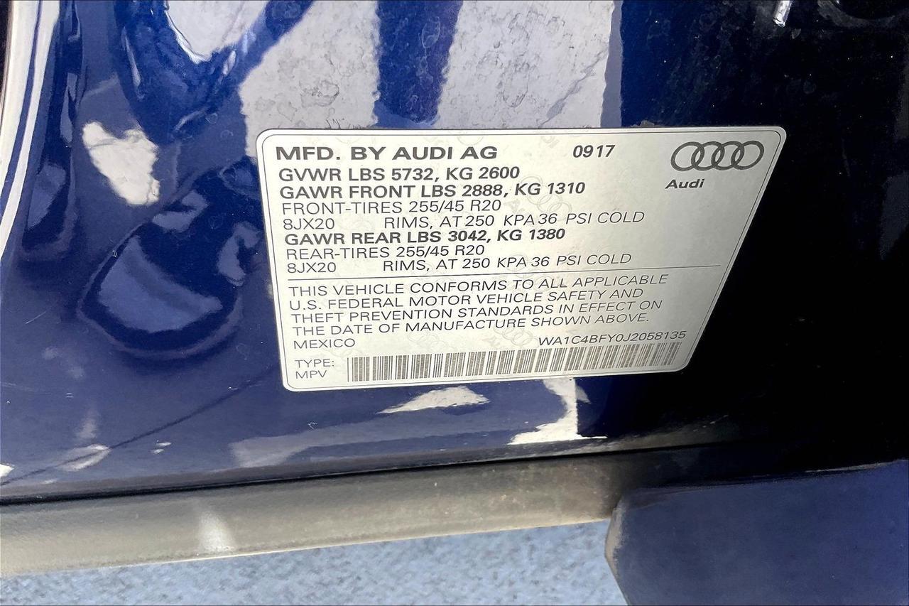 2018 AUDI SQ5 PRESTIGE Houston TX
