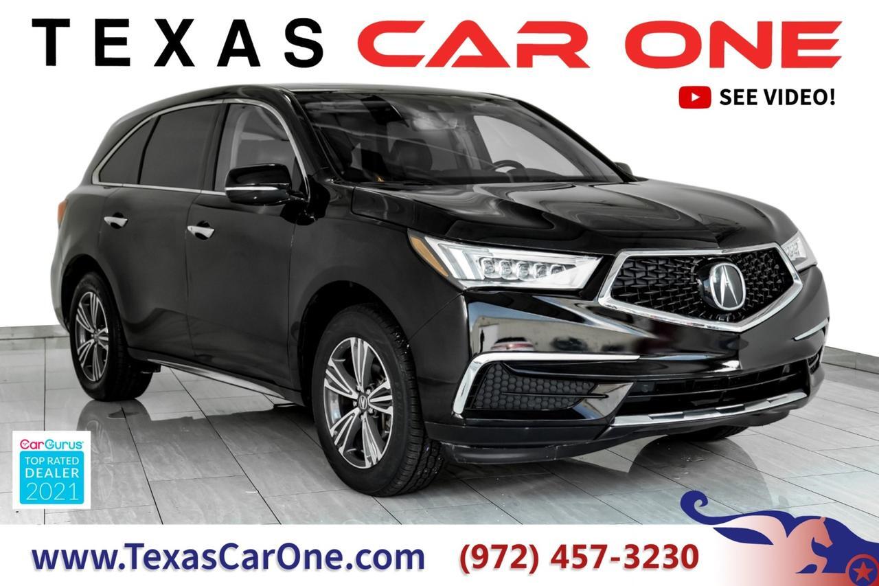 2018 Acura MDX SUNROOF LEATHER HEATED SEATS REAR CAMERA KEYLESS START PADDLE SHIFTERS BLUETOOTH