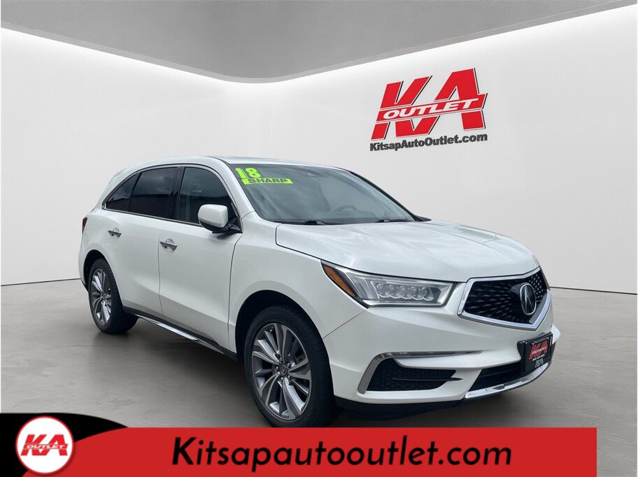 2018 Acura MDX Technology Pkg Sport Utility 4D