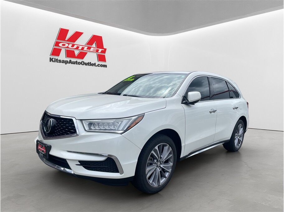2018 Acura MDX Technology Pkg Sport Utility 4D Port Orchard WA