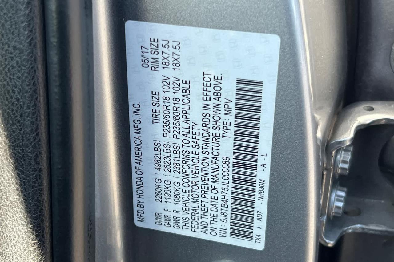 2018 Acura RDX w/Advance Pkg Roseville CA