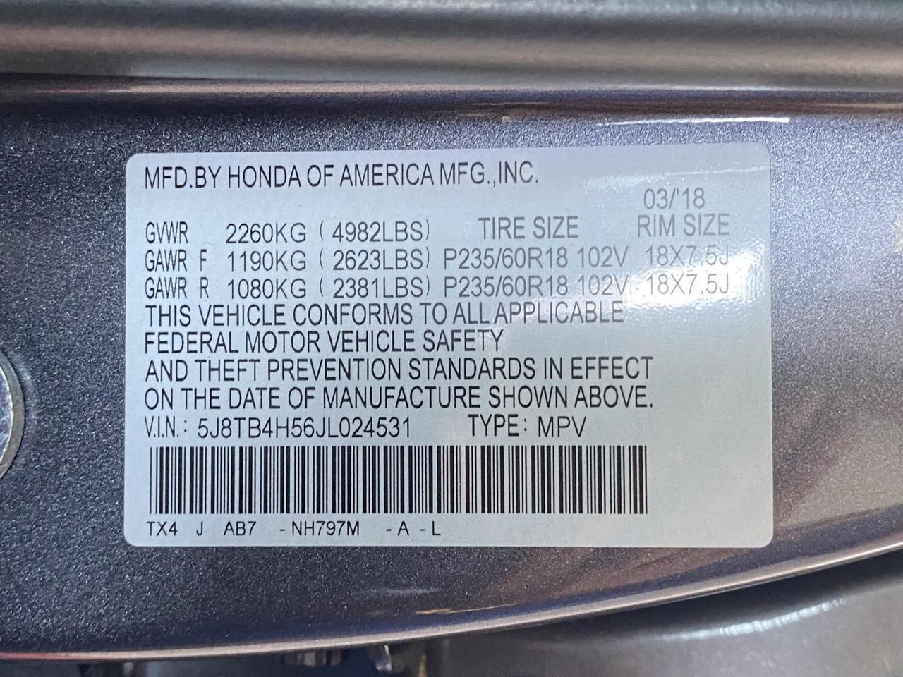 2018 Acura RDX w/Technology Pkg Richmond Hill NY