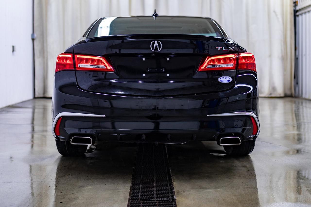 2018 Acura TLX Elite Leather Roof Nav BCam Red Deer AB