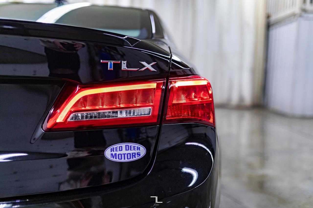 2018 Acura TLX Elite Leather Roof Nav BCam Red Deer AB