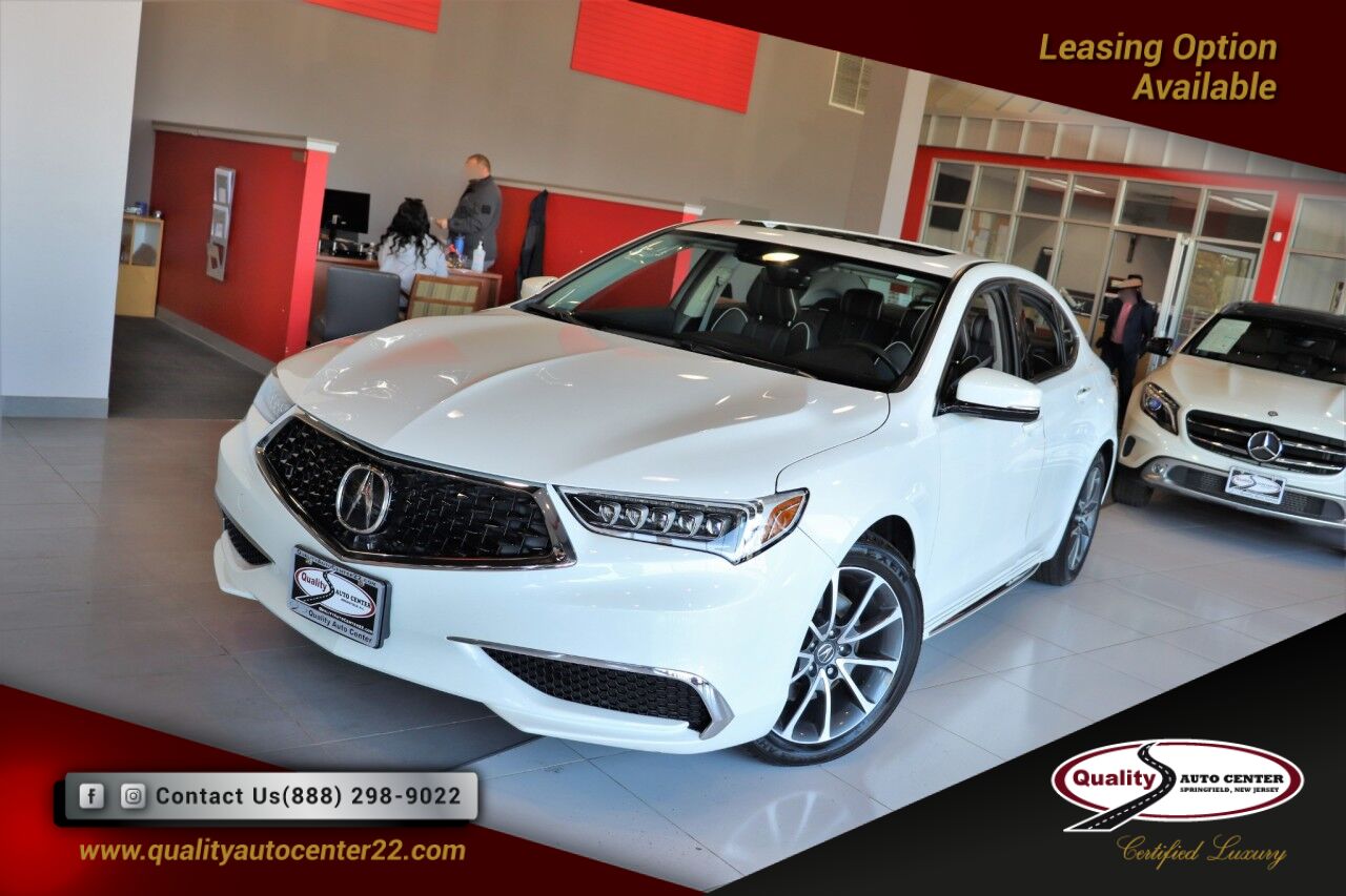 2018 Acura TLX Technology Pkg Navigation Sunroof Blind Spot 1 Owner Springfield NJ 2018 Acura TLX Technology Pkg Navigation Sunroof Blind Spot 1 Owner Springfield NJ