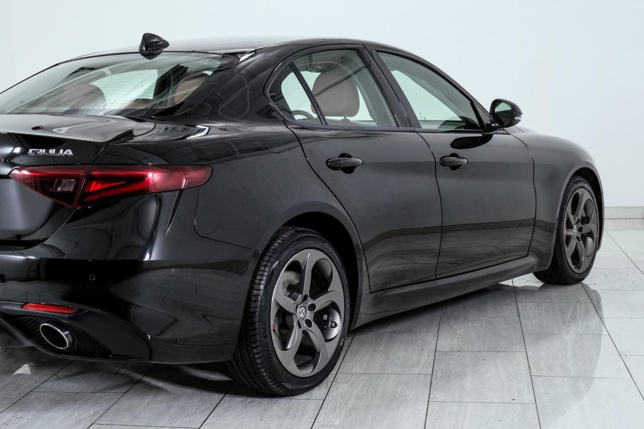 2018 Alfa Romeo Giulia SPORT AWD DRIVER ASSIST DYNAMIC PKG DRIVER ASSIST STATIC PKG LEATHER SEATS REAR CAMERA Carrollton TX