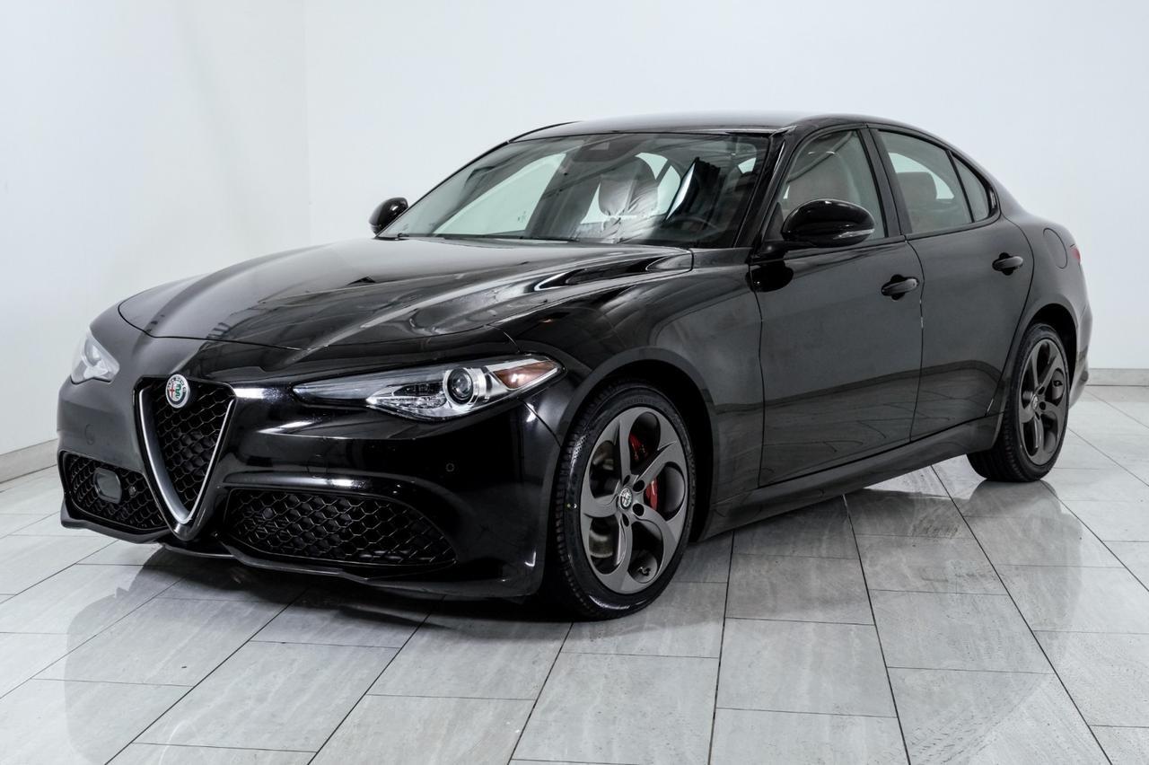 2018 Alfa Romeo Giulia SPORT AWD DRIVER ASSIST DYNAMIC PKG DRIVER ASSIST STATIC PKG LEATHER SEATS REAR CAMERA Carrollton TX
