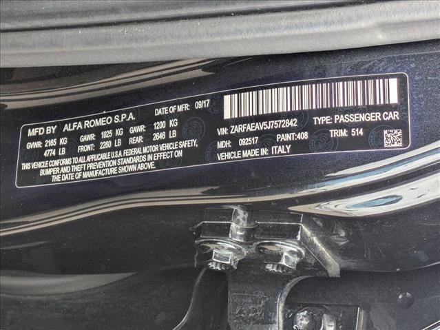 2018 Alfa Romeo Guila Roseville CA