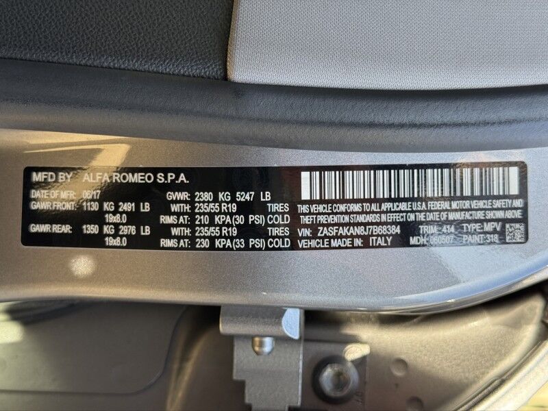 2018 Alfa Romeo Stelvio Ti AWD Arlington VA