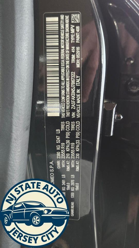 2018 Alfa Romeo Stelvio Ti Jersey City NJ