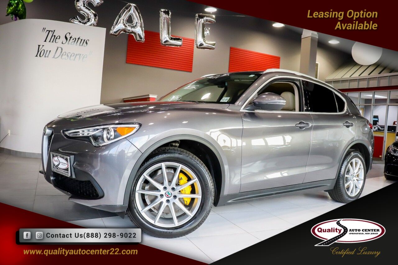2018 Alfa Romeo Stelvio Ti Lusso Driver Assist Pkg, Panorama Roof Springfield NJ 2018 Alfa Romeo Stelvio Ti Lusso Driver Assist Pkg, Panorama Roof Springfield NJ