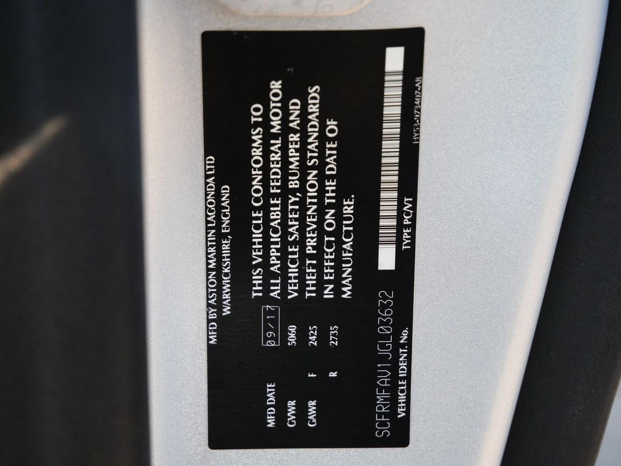 2018 Aston Martin DB11 Lawrence KS