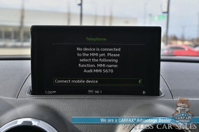 2018 Audi A3 Sedan Premium Anchorage AK