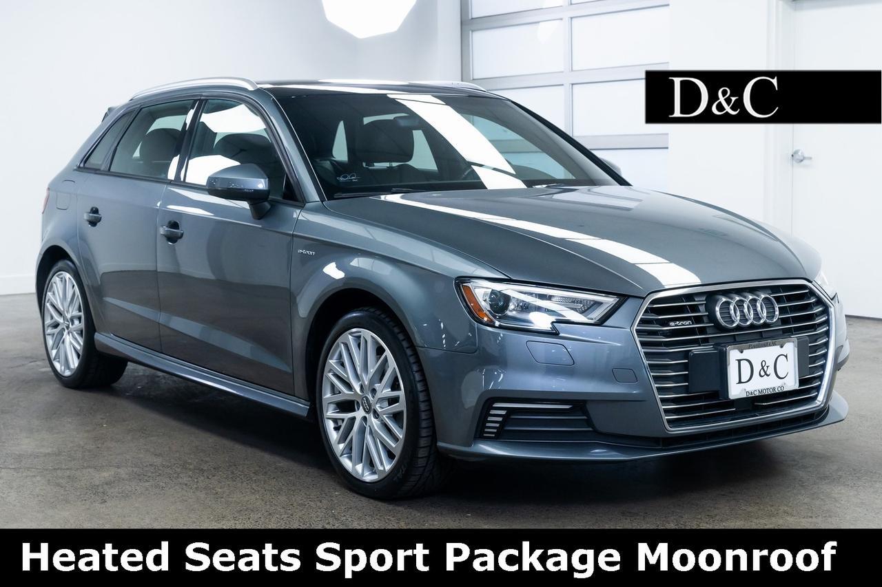 2018 Audi A3 e-tron 1.4T Premium Heated Seats Sport Package Moonroof Portland OR