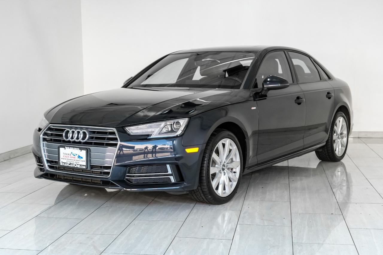 2018 Audi A4 2.0T PREMIUM QUATTRO AUTOMATIC SUNROOF LEATHER HEATED SEATS REAR Carrollton TX