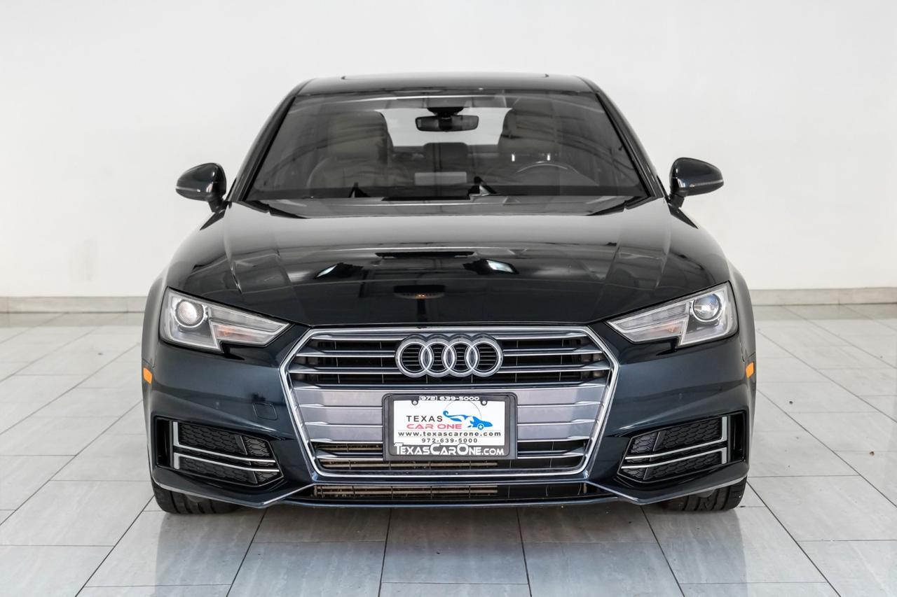 2018 Audi A4 2.0T PREMIUM QUATTRO AUTOMATIC SUNROOF LEATHER HEATED SEATS REAR
