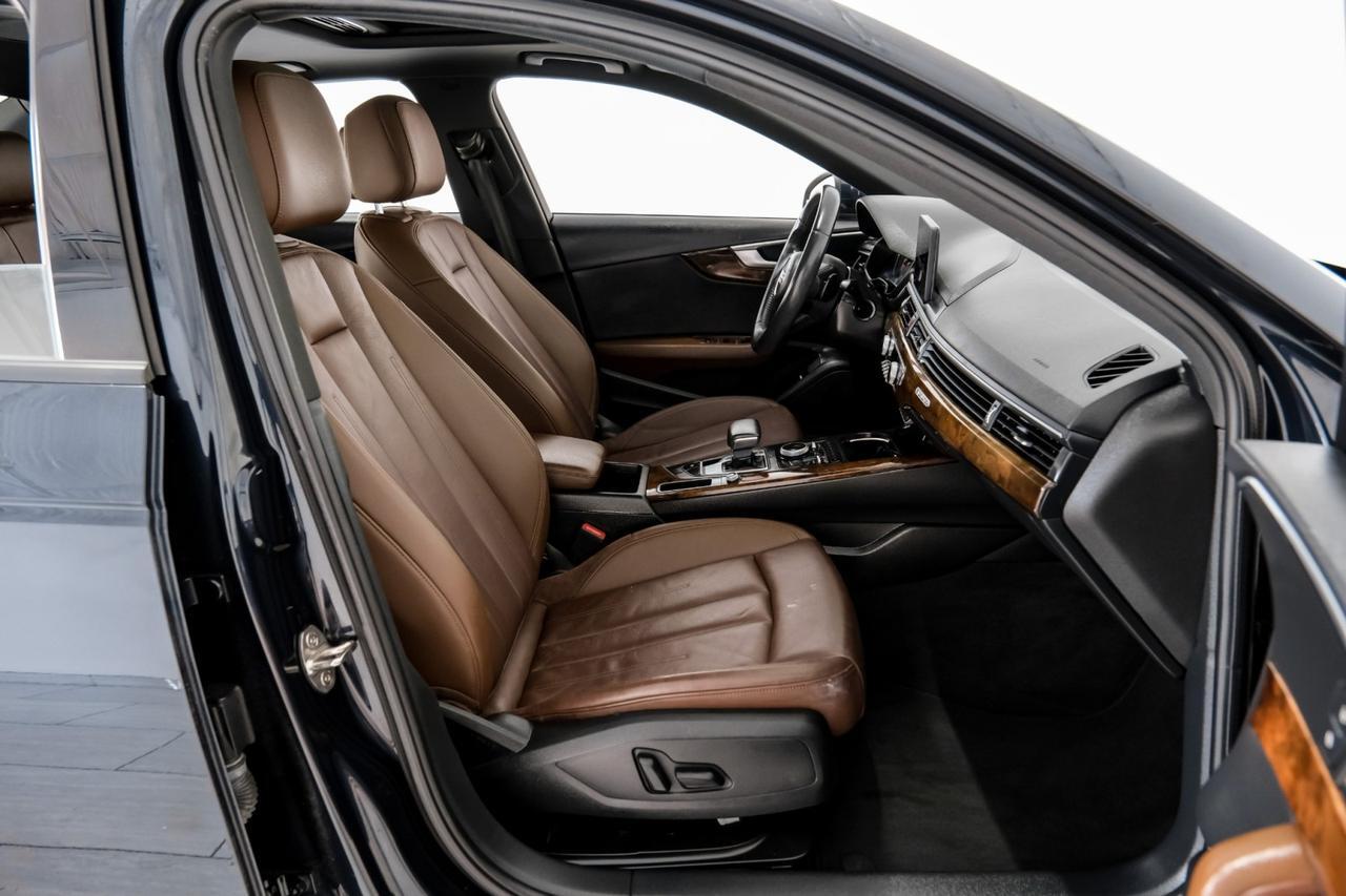 2018 Audi A4 2.0T PREMIUM QUATTRO AUTOMATIC SUNROOF LEATHER HEATED SEATS REAR Carrollton TX