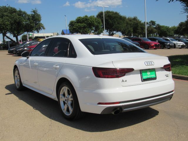 2018 Audi A4 2.0T Premium Sedan Plano TX