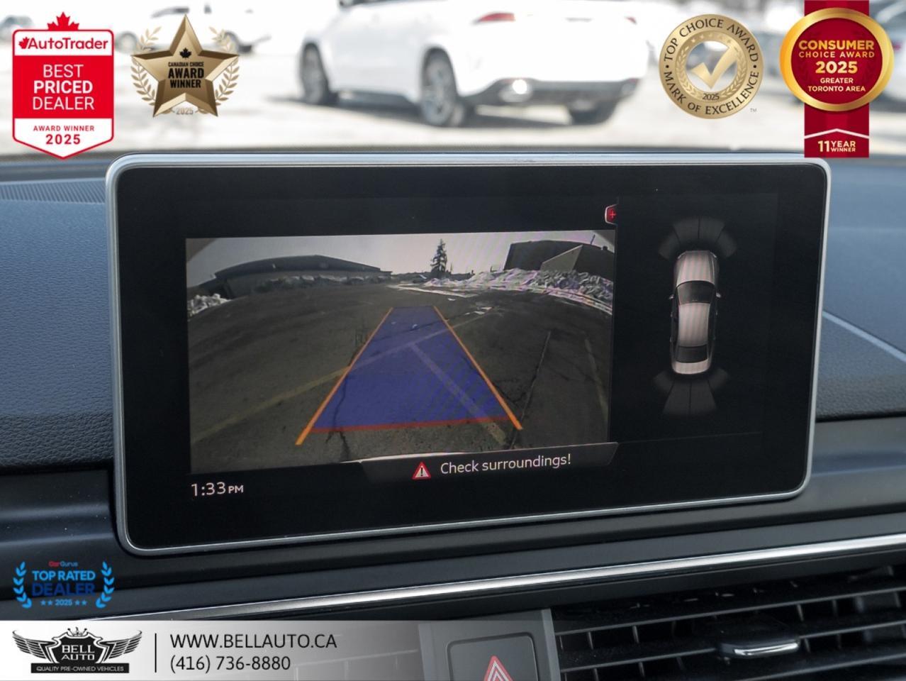 2018 Audi A4 Progressiv | NAVI | B.CAM | SUNROOF | DRIVEMODES | NOACCIDENT Toronto ON