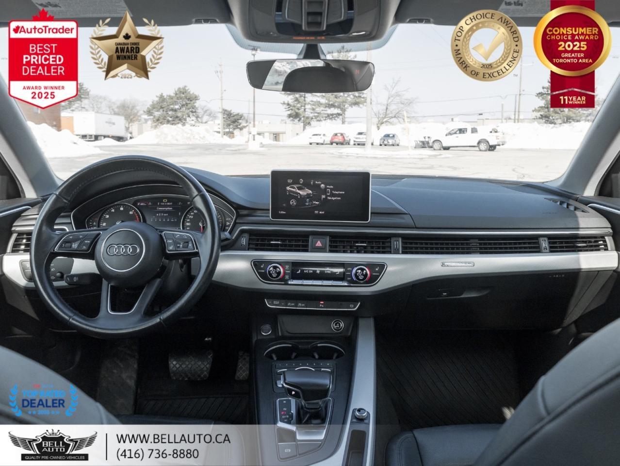 2018 Audi A4 Progressiv | NAVI | B.CAM | SUNROOF | DRIVEMODES | NOACCIDENT Toronto ON