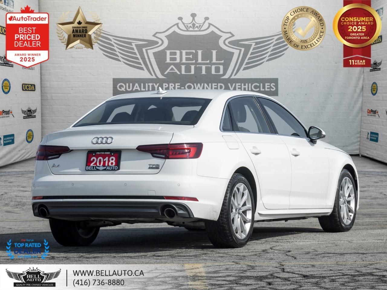 2018 Audi A4 Progressiv | NAVI | B.CAM | SUNROOF | DRIVEMODES | NOACCIDENT Toronto ON