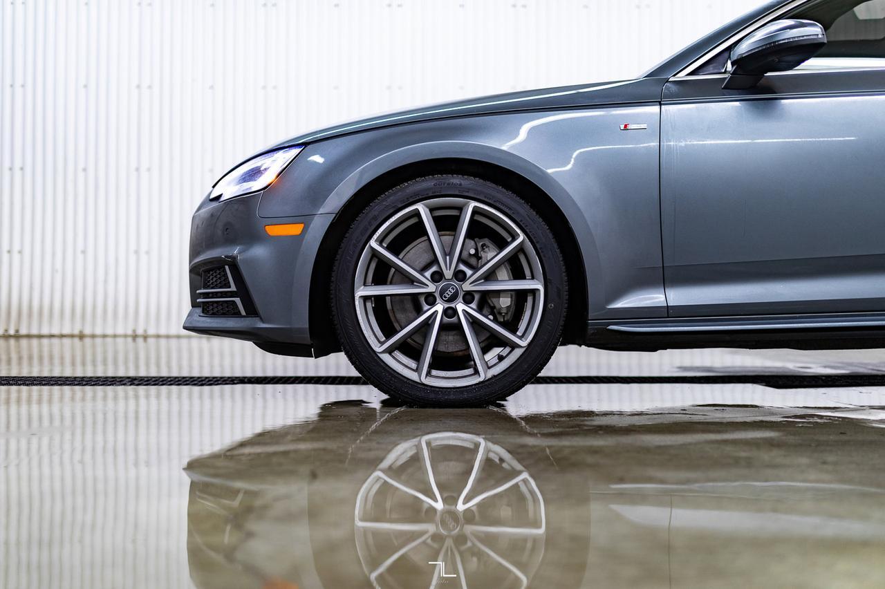 2018 Audi A4 Quattro Progressiv S-Line Leather Roof Nav Red Deer AB