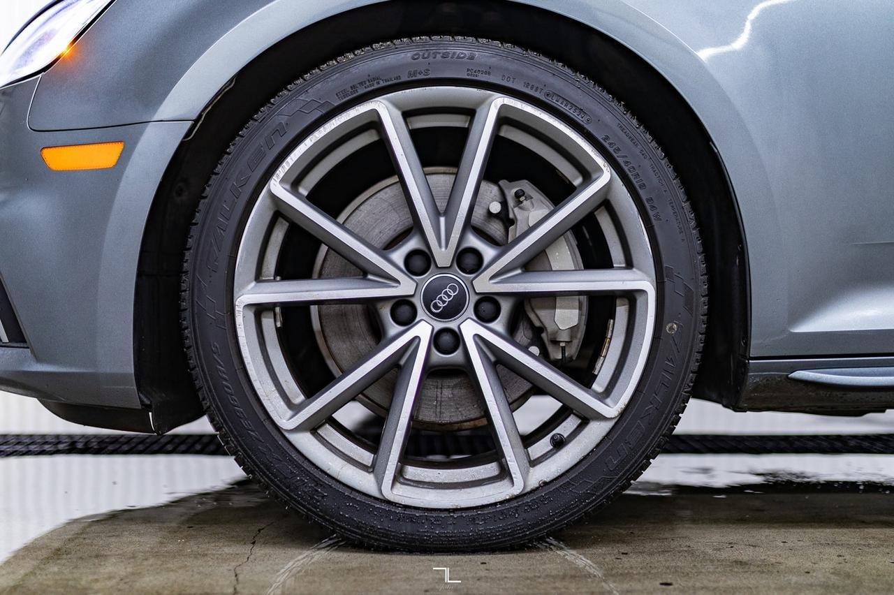 2018 Audi A4 Quattro Progressiv S-Line Leather Roof Nav Red Deer AB