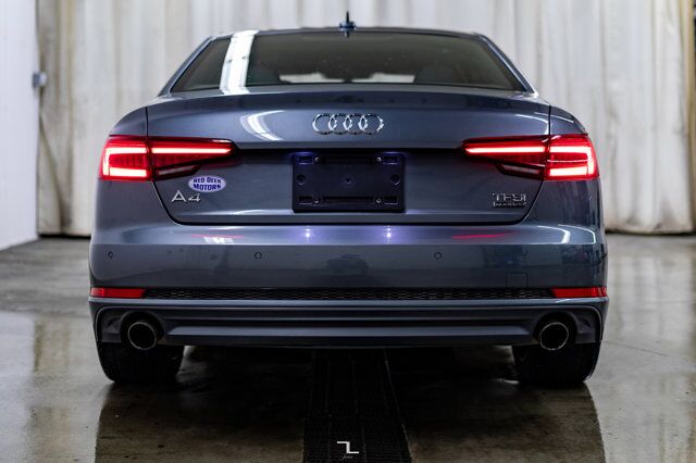 2018 Audi A4 Quattro Progressiv S-Line Leather Roof Nav Red Deer AB