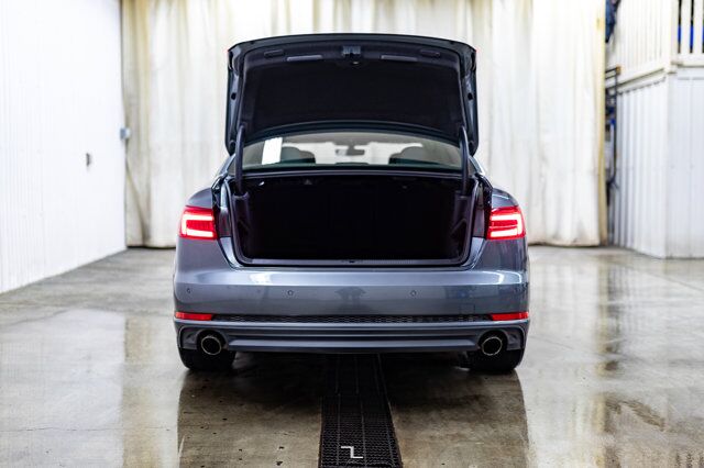 2018 Audi A4 Quattro Progressiv S-Line Leather Roof Nav Red Deer AB