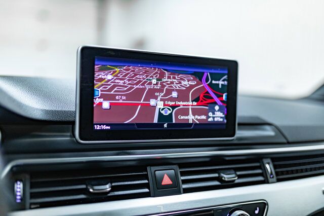 2018 Audi A4 Quattro Progressiv S-Line Leather Roof Nav Red Deer AB