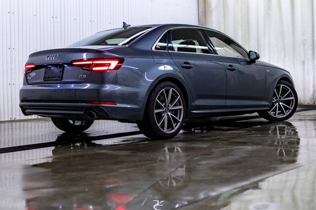 2018 Audi A4 Quattro Progressiv S-Line Leather Roof Nav Red Deer AB