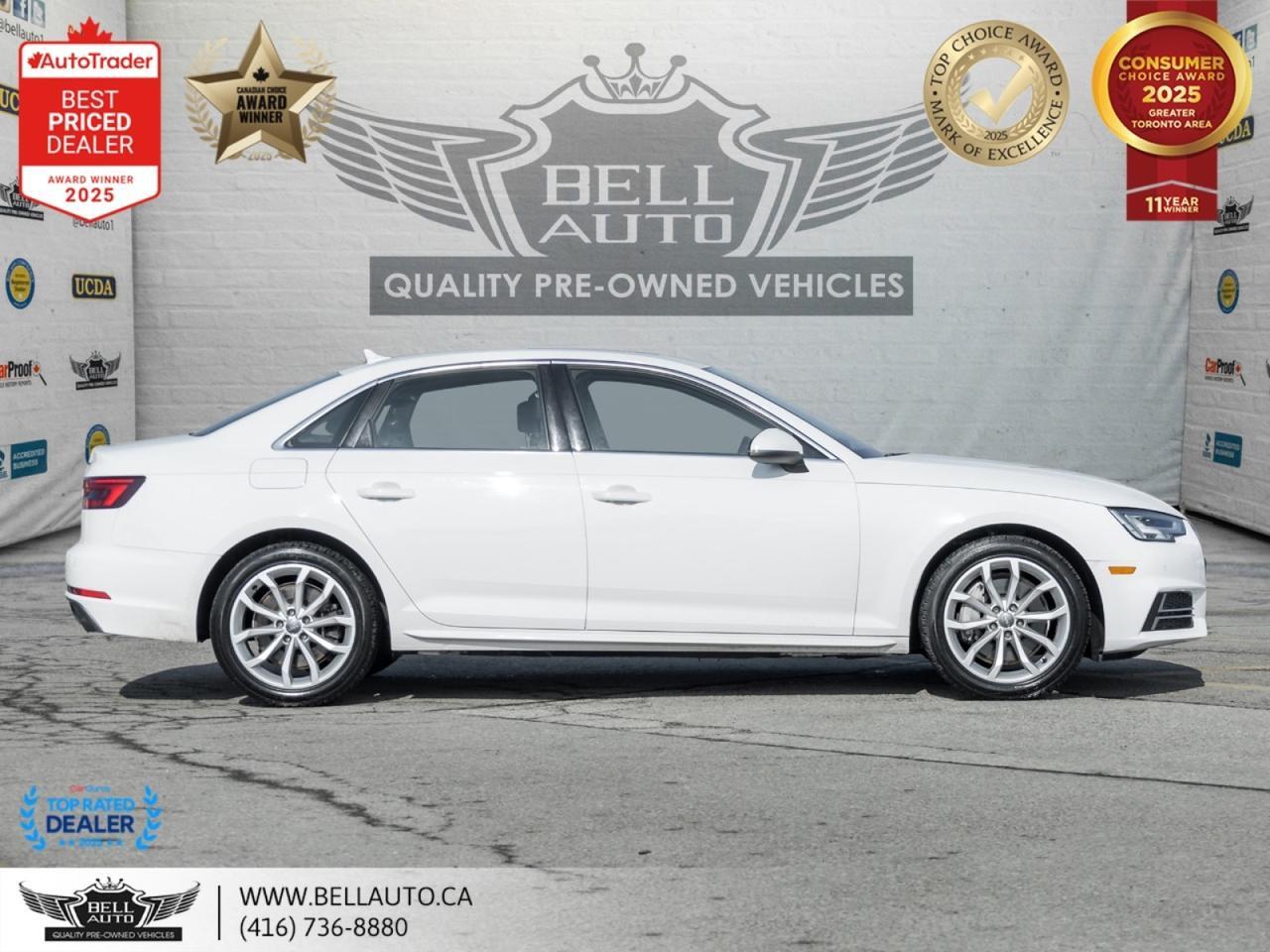 2018 Audi A4 Sedan Progressiv | NAVI | B.CAM | SUNROOF | DRIVEMODES | NOACCIDENT Toronto ON