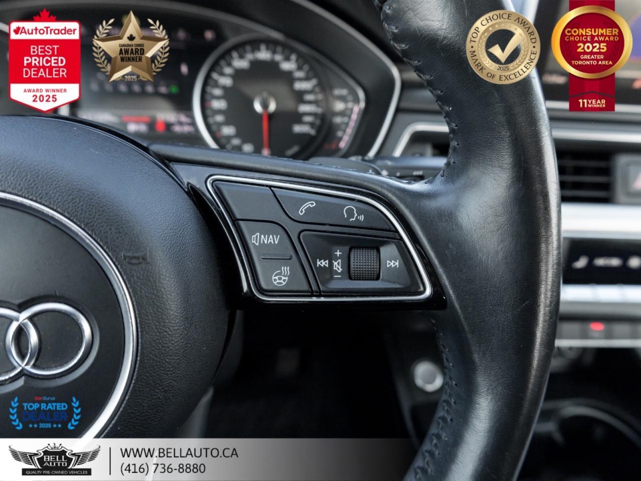 2018 Audi A4 Sedan Progressiv | NAVI | B.CAM | SUNROOF | DRIVEMODES | NOACCIDENT Toronto ON