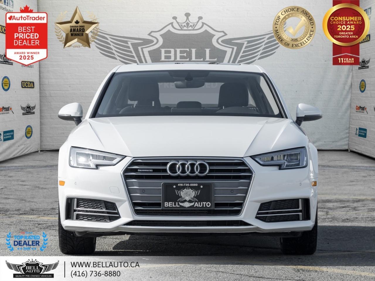2018 Audi A4 Sedan Progressiv | NAVI | B.CAM | SUNROOF | DRIVEMODES | NOACCIDENT Toronto ON