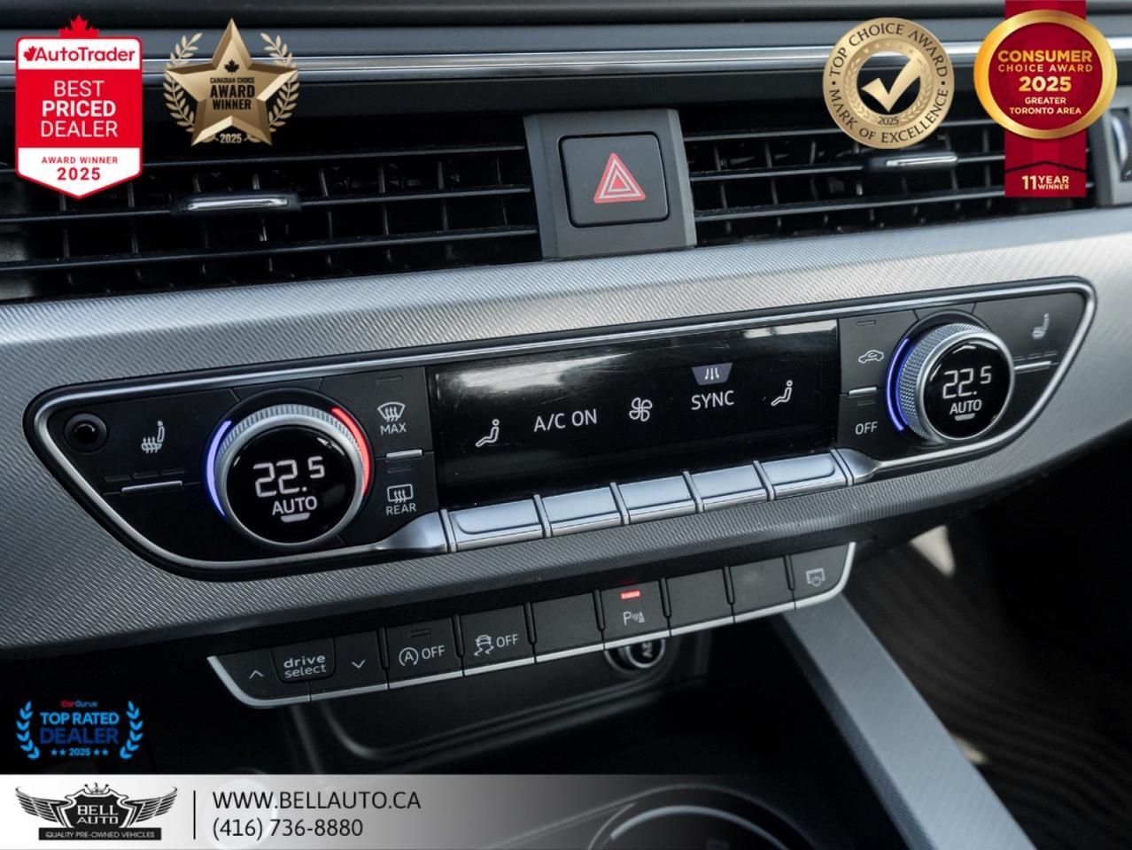 2018 Audi A4 Sedan Progressiv | NAVI | B.CAM | SUNROOF | DRIVEMODES | NOACCIDENT Toronto ON