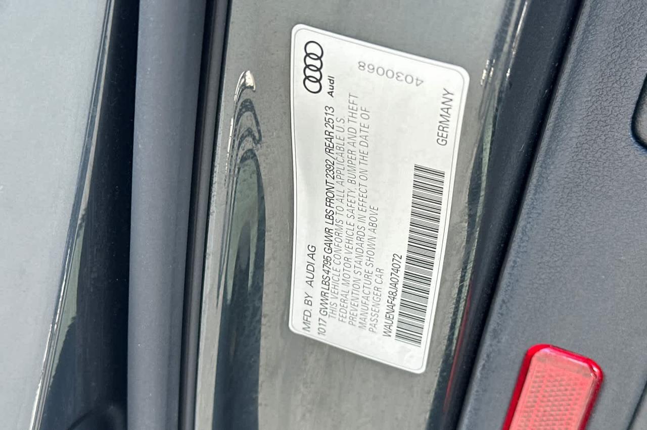 2018 Audi A4 Tech Premium Plus Roseville CA