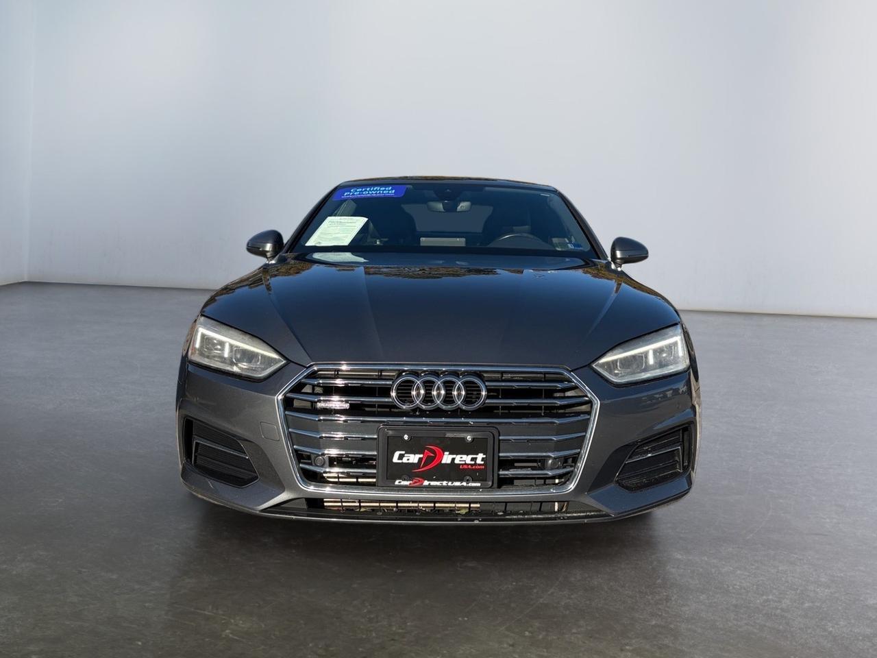 2018 Audi A5 Coupe Premium Plus, BACKUP CAMERA WITH PARKING SENSORS, PANORAMIC MOONROOF, HEATED STEERING WHEEL & SEATS, APPLE CARPLAY/ANDROID AUTO, NAVIGATION, KEYLESS ENTRY & START, LOW MILEAGE, CLEAN CARFAX, DRIVE IN STYLE IN THIS AUDI! Virginia Beach VA