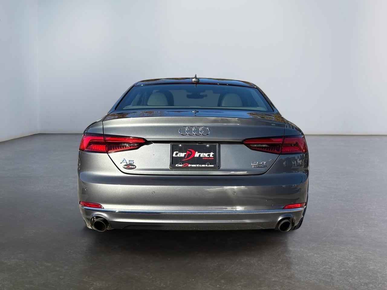 2018 Audi A5 Coupe Premium Plus, BACKUP CAMERA WITH PARKING SENSORS, PANORAMIC MOONROOF, HEATED STEERING WHEEL & SEATS, APPLE CARPLAY/ANDROID AUTO, NAVIGATION, KEYLESS ENTRY & START, LOW MILEAGE, CLEAN CARFAX, DRIVE IN STYLE IN THIS AUDI! Virginia Beach VA