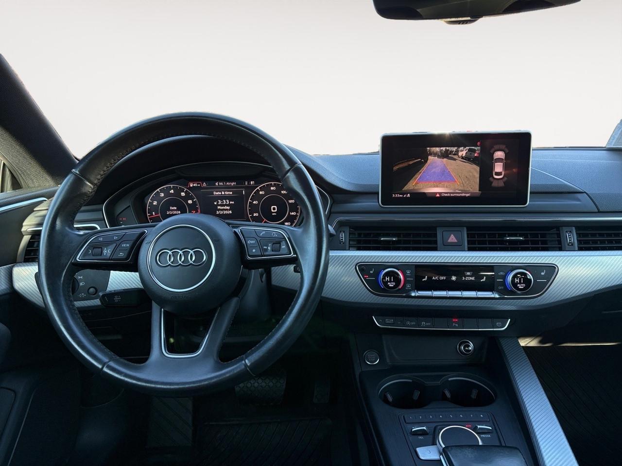 2018 Audi A5 Coupe Premium Plus, BACKUP CAMERA WITH PARKING SENSORS, PANORAMIC MOONROOF, HEATED STEERING WHEEL & SEATS, APPLE CARPLAY/ANDROID AUTO, NAVIGATION, KEYLESS ENTRY & START, LOW MILEAGE, CLEAN CARFAX, DRIVE IN STYLE IN THIS AUDI!