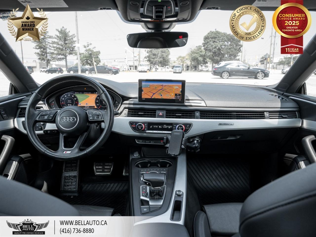 2018 Audi A5 Coupe Technik, QUATTRO, AWD, NAVI, PANO, BACKUPCAM, B.SPOT, PDC, LEATHER, NOACCIDENT Toronto ON